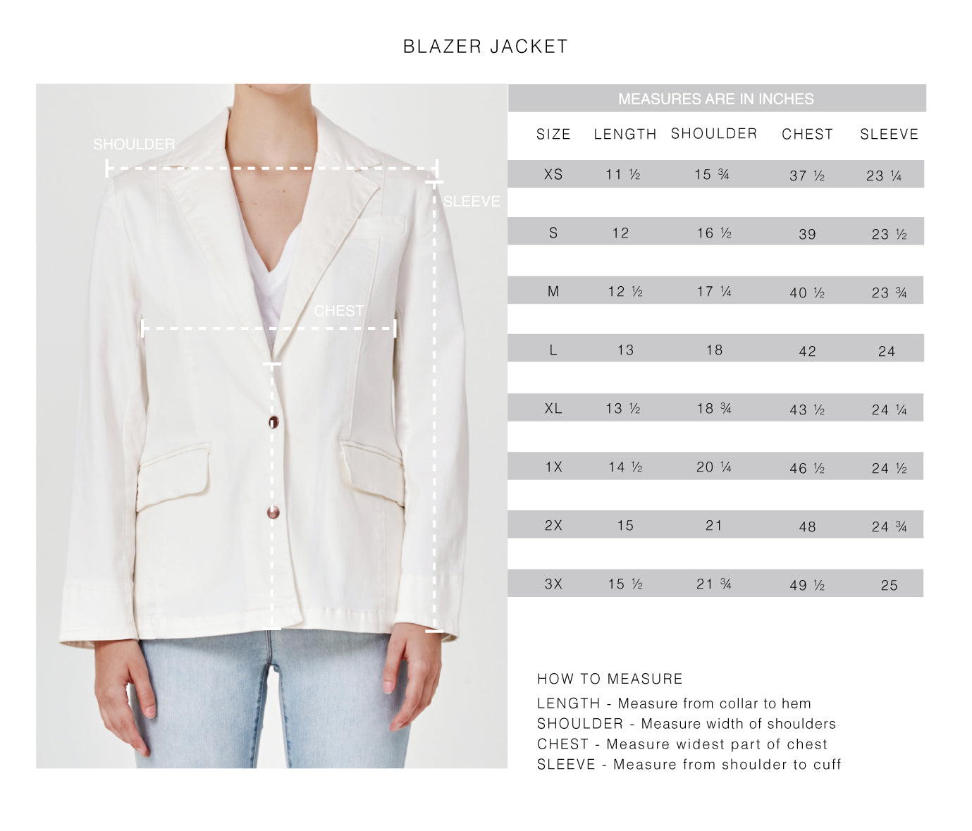 Upload image to gallery, Stretch denim jacket-blazer
