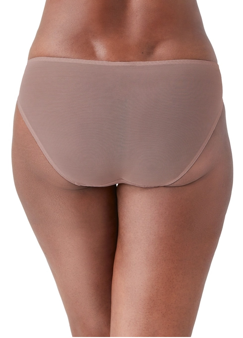 Charger l'image dans la galerie, Culotte bikini en dentelle 2 tons à l'avant
