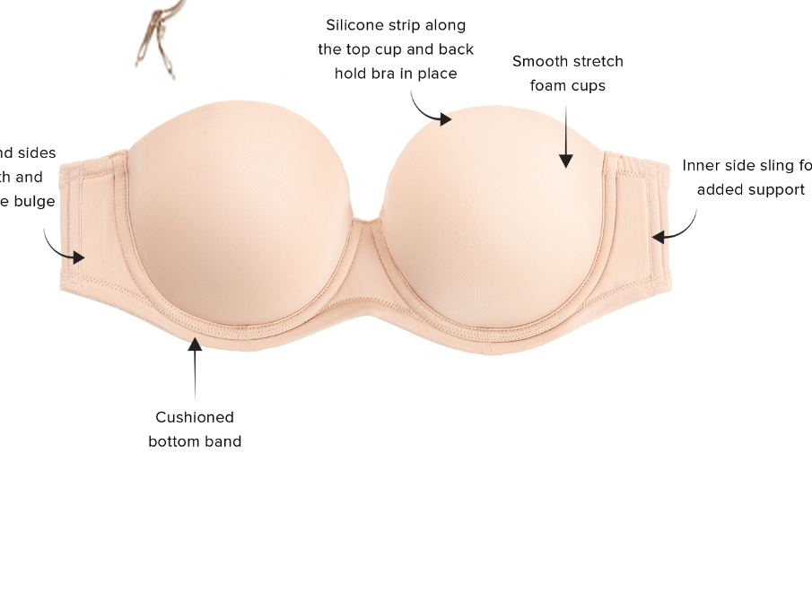 Charger l'image dans la galerie, Soutien sans bretelles/strapless multi convertible
