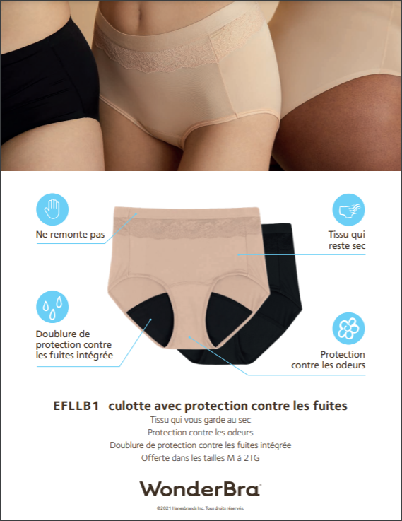Charger l'image dans la galerie, Culotte avec protection contre les fuites (paquet de 2)
