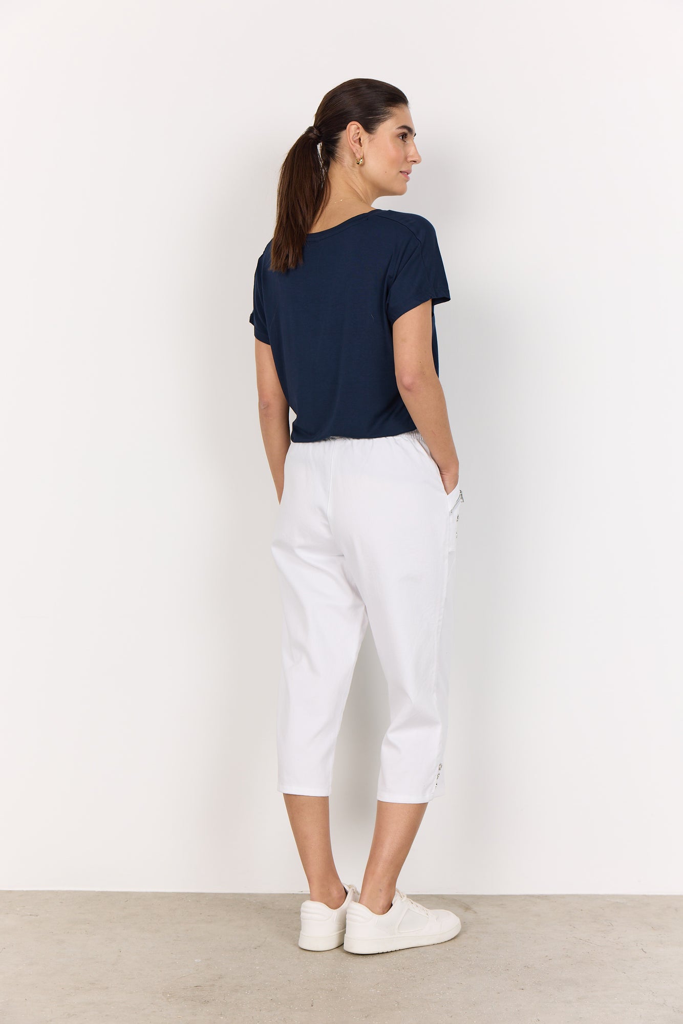 Charger l'image dans la galerie, Pantalon capri à panneaux - Soya Concept
