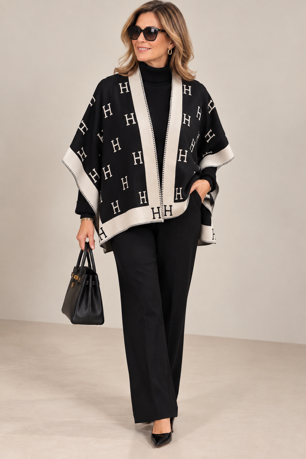 Charger l'image dans la galerie, Ensemble trois pièces en tricot : cap, haut et pantalon à enfiler
