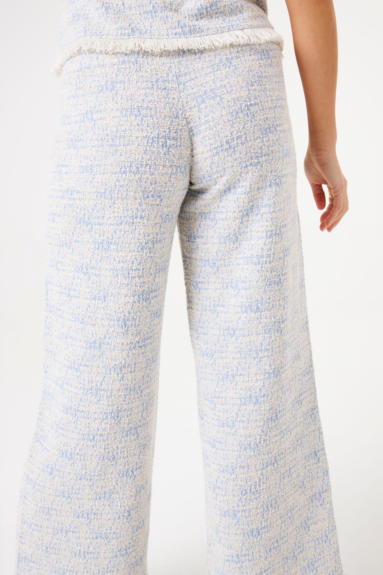 Charger l&#39;image dans la galerie, Pantalon en tricot à jambes larges - Garcia
