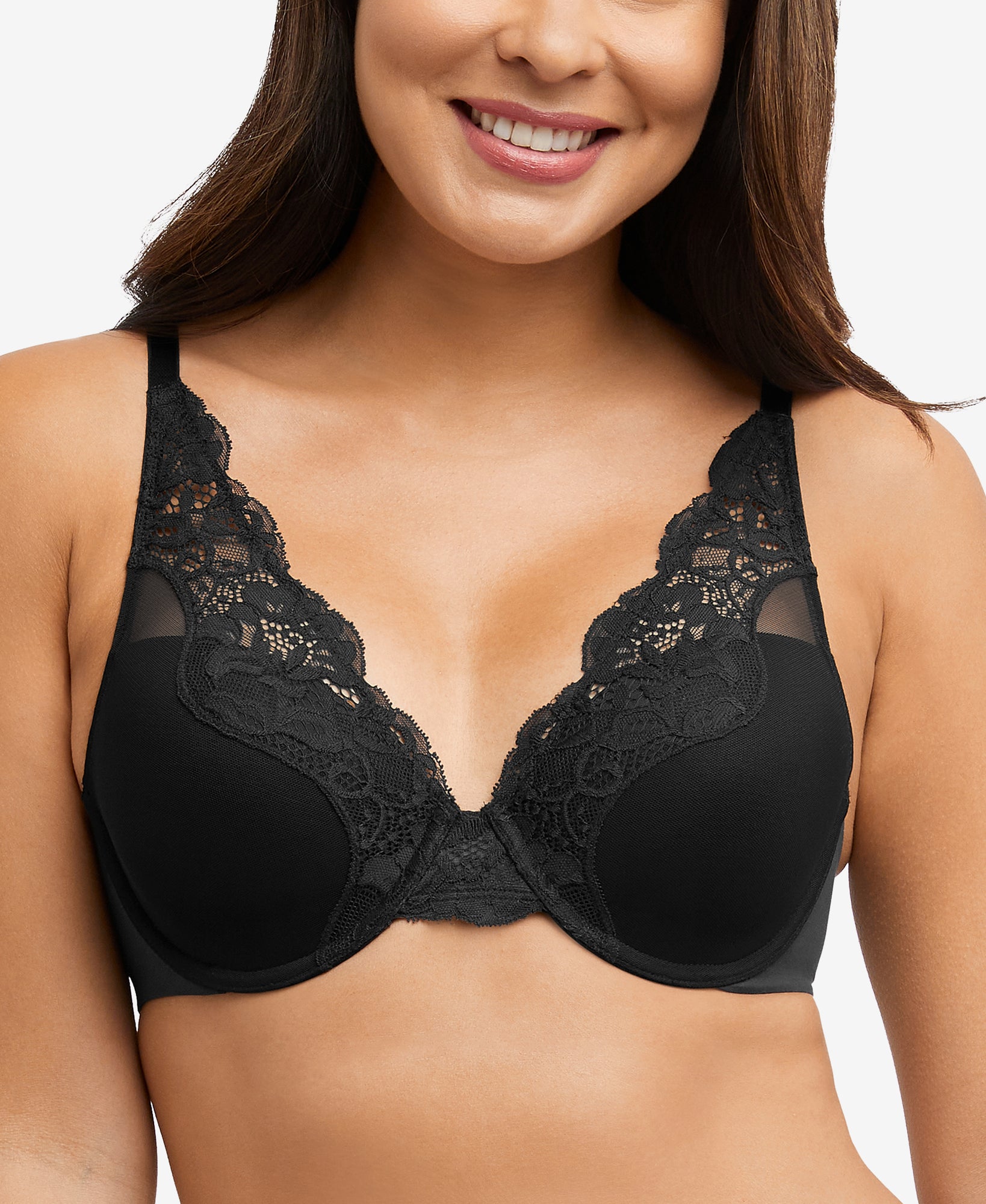Charger l&#39;image dans la galerie, Soutien-gorge doublé dentelle bretelles convertibles - Bali
