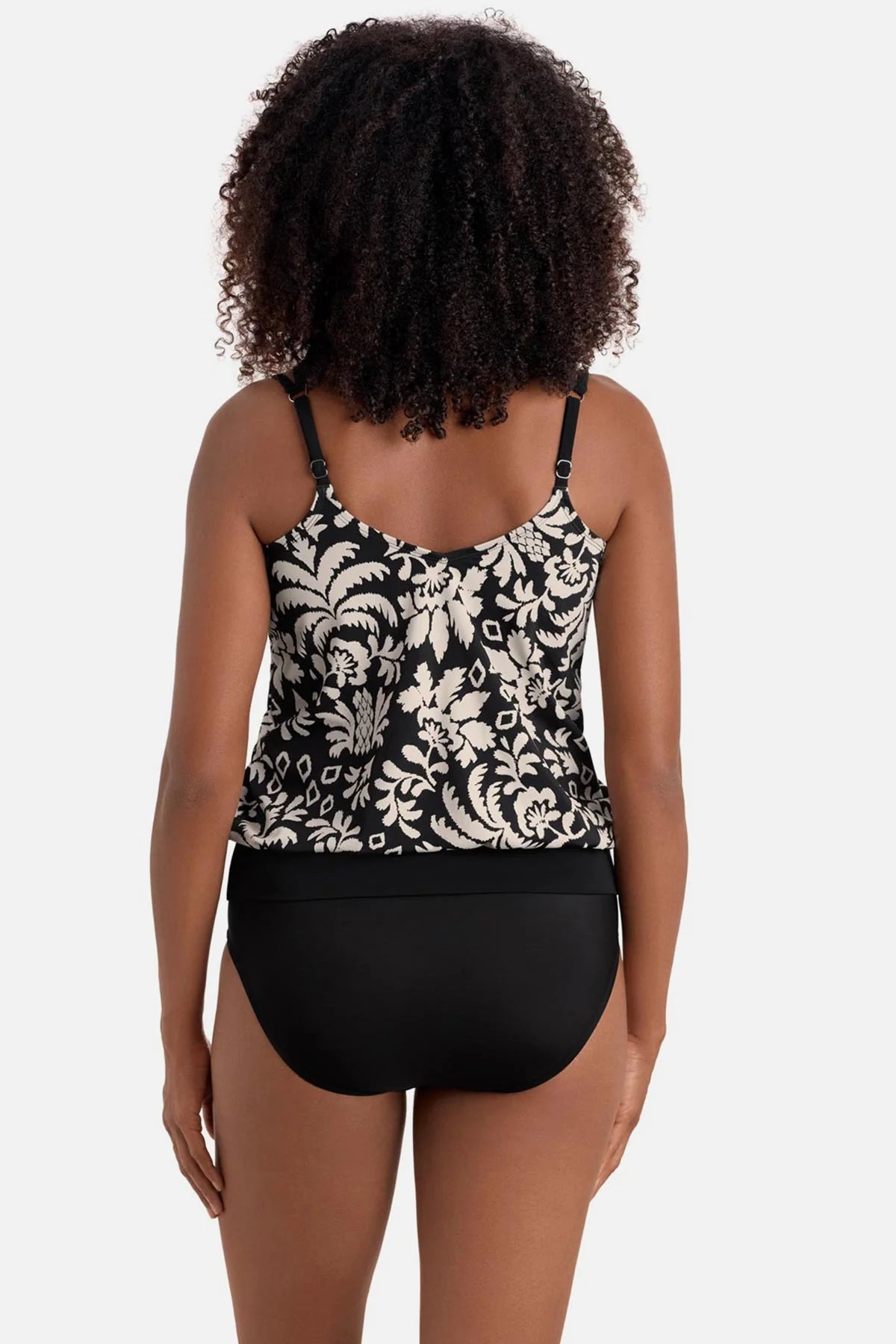 Charger l'image dans la galerie, Haut de maillot tankini blouson Palm Royale - Séparé
