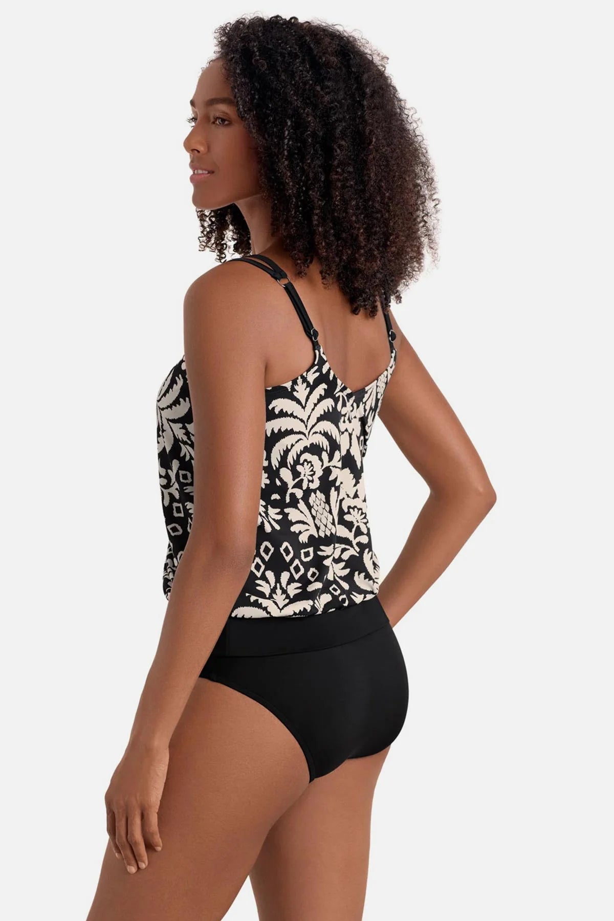 Charger l'image dans la galerie, Haut de maillot tankini blouson Palm Royale - Séparé

