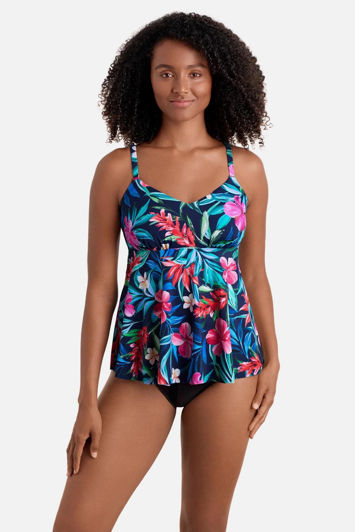 Charger l'image dans la galerie, Haut de maillot tankini V Tropical Splash - Séparé
