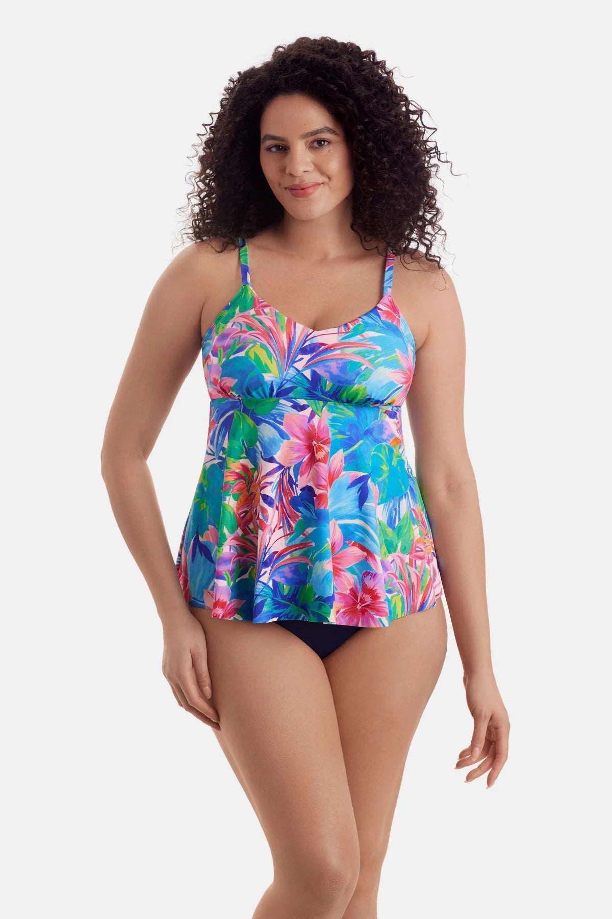 Charger l'image dans la galerie, Haut de maillot tankini V Water Tropics - Séparé
