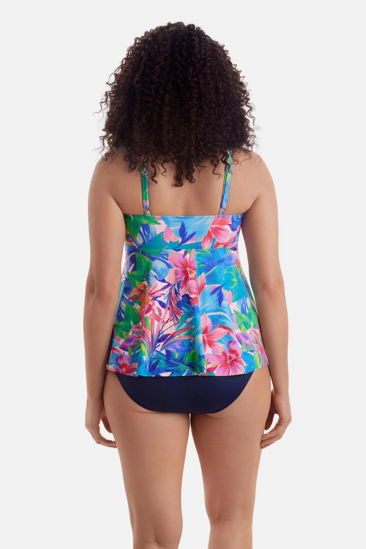 Charger l'image dans la galerie, Haut de maillot tankini V Water Tropics - Séparé

