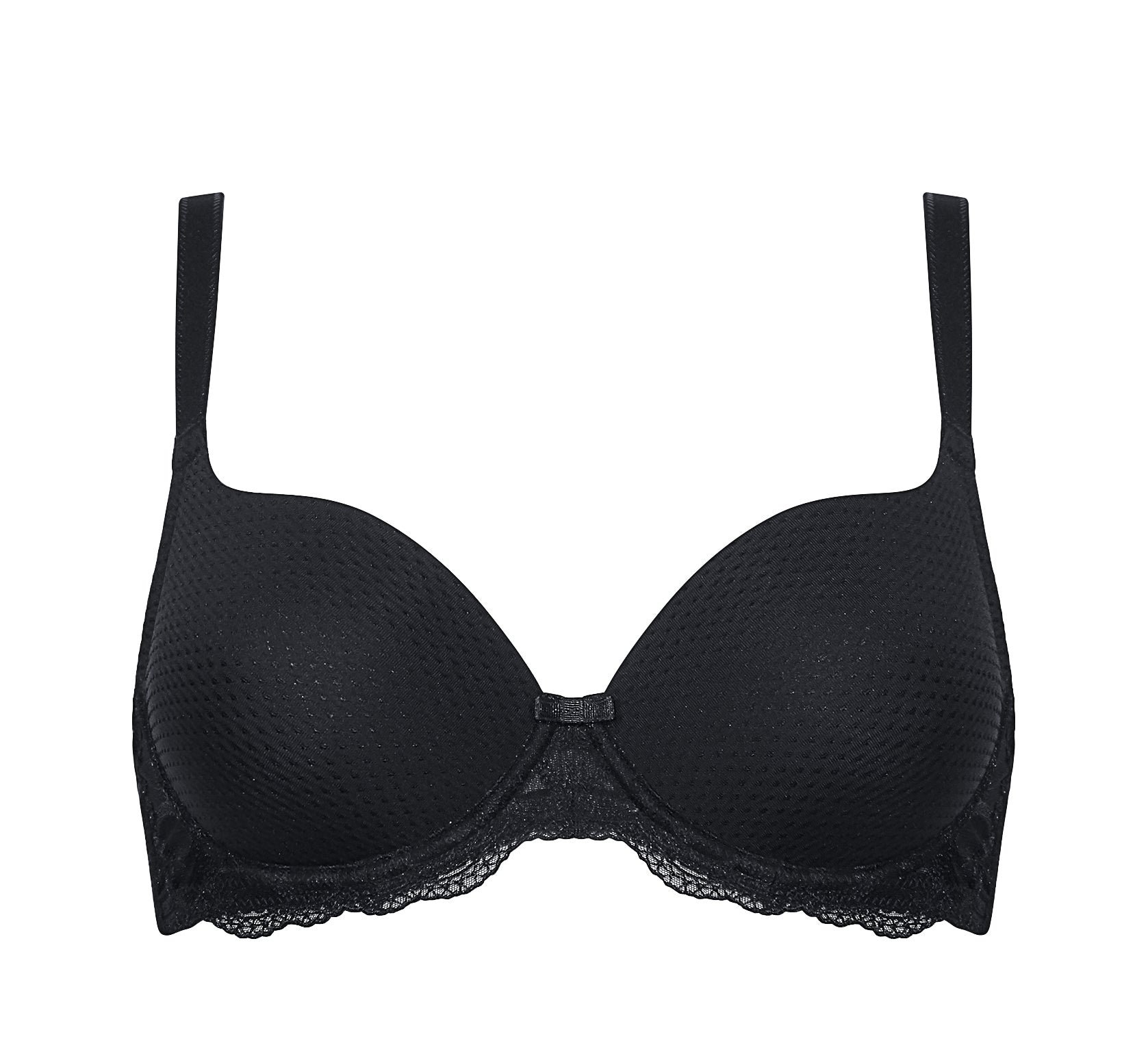 Charger l&#39;image dans la galerie, Soutien-gorge à armatures coussiné avec dentelle
