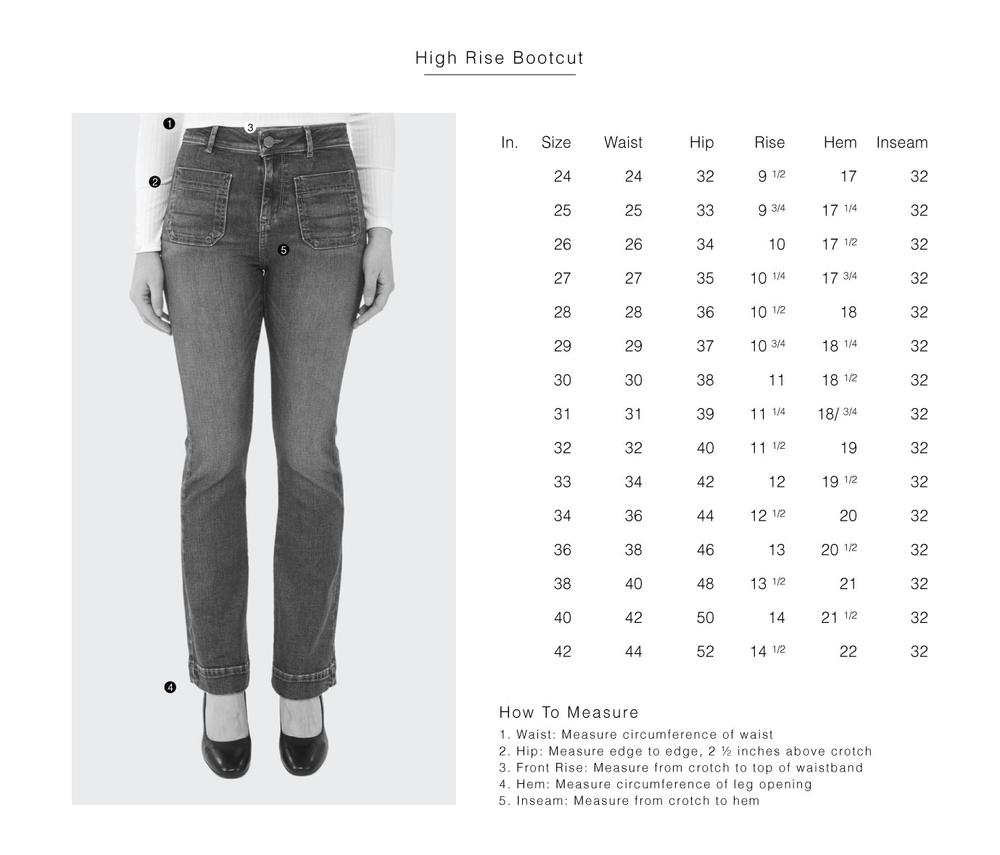 Charger l&#39;image dans la galerie, Pantalon bootcut à taille haute en jean extensible et durable
