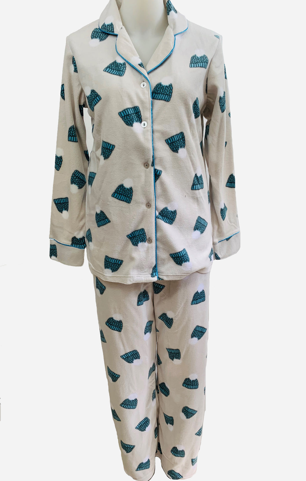 Pyjama micropolar imprimé tuques
