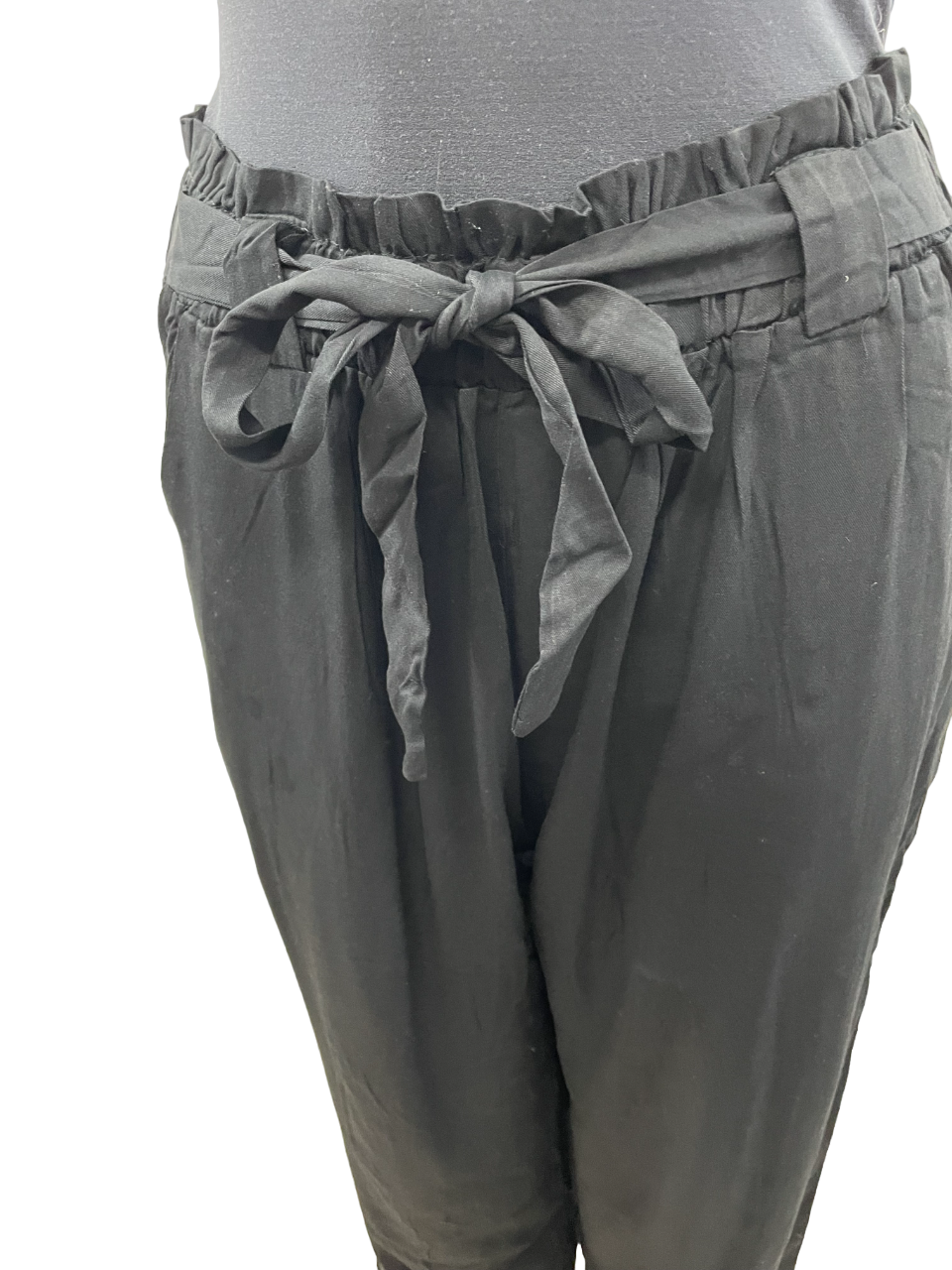 Charger l&#39;image dans la galerie, Pantalon tout aller 100% coton avec ceinture/boucle
